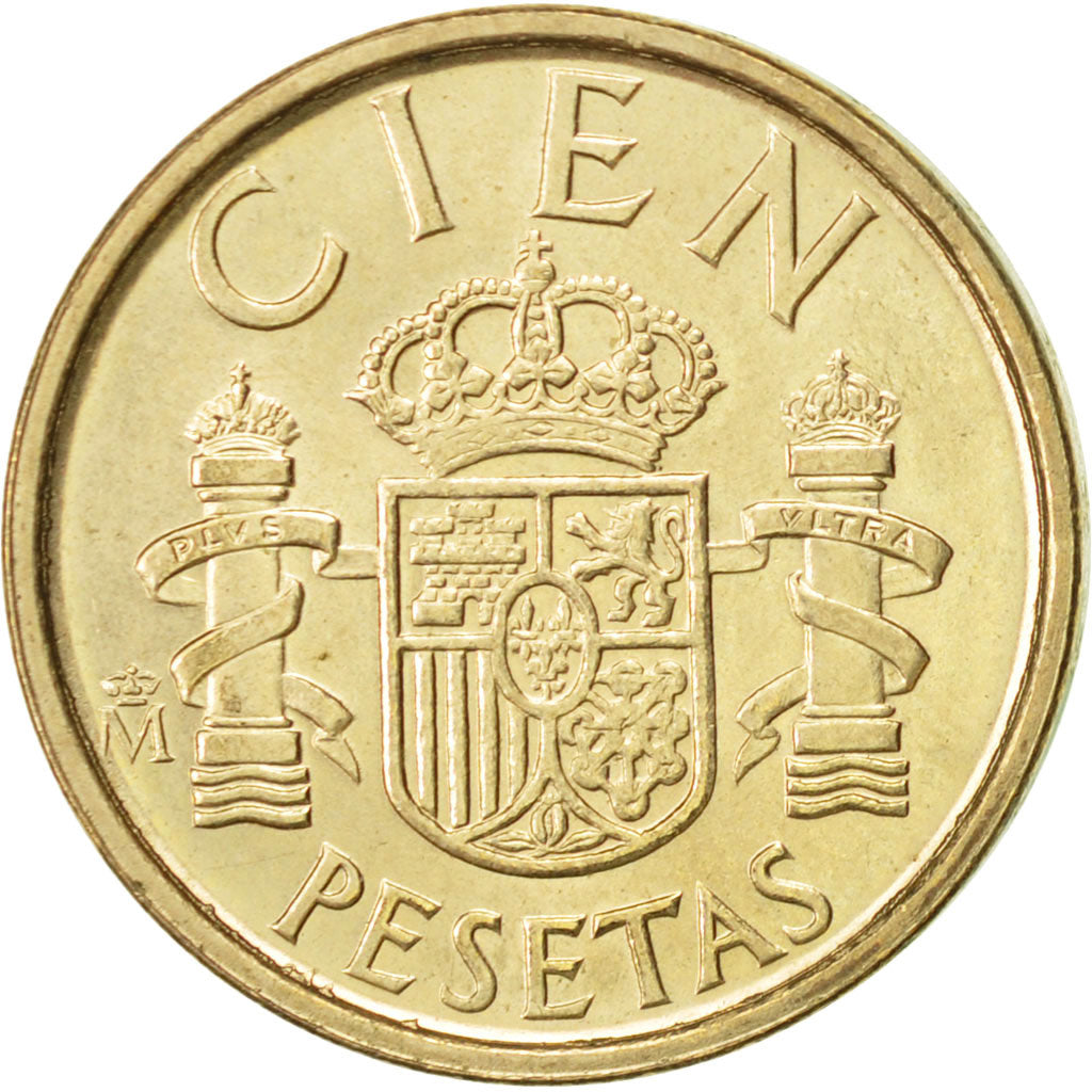 Moneda, España, Juan Carlos I, 100 Pesetas, 1988, Madrid, EBC, Aluminio -