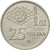 Coin, Spain, Juan Carlos I, 25 Pesetas, 1980, AU(55-58), Copper-nickel, KM:818