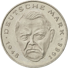 Coin, GERMANY - FEDERAL REPUBLIC, 2 Mark, 1991, Stuttgart, AU(50-53)