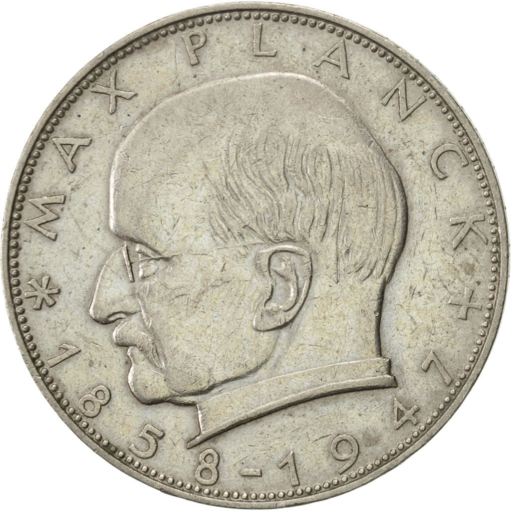 Coin, GERMANY - FEDERAL REPUBLIC, 2 Mark, 1962, Munich, AU(50-53)