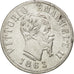 Moneta, Italia, Vittorio Emanuele II, 50 Centesimi, 1863, Naples, BB+, Argento