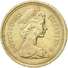 Moneta, Gran Bretagna, Elizabeth II, Pound, 1983, BB+, Nichel-ottone, KM:933