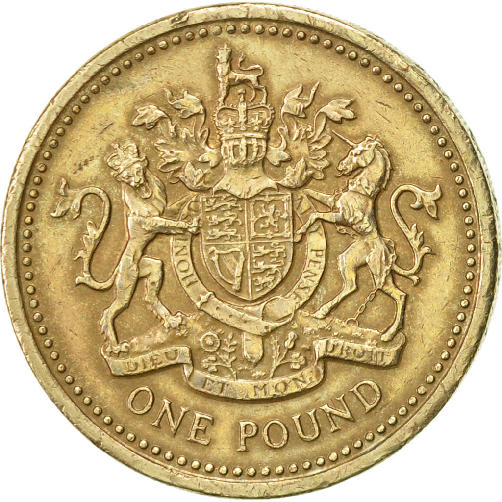 Moneta, Gran Bretagna, Elizabeth II, Pound, 1983, BB+, Nichel-ottone, KM:933