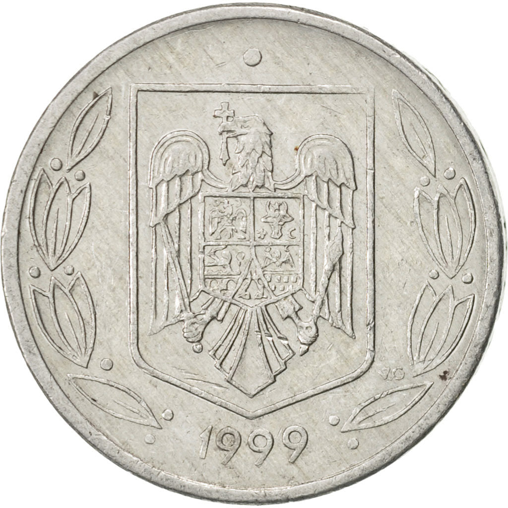 Romania, 500 Lei, 1999, AU(50-53), Aluminum, KM:145