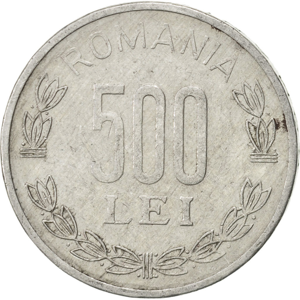 Romania, 500 Lei, 1999, AU(50-53), Aluminum, KM:145
