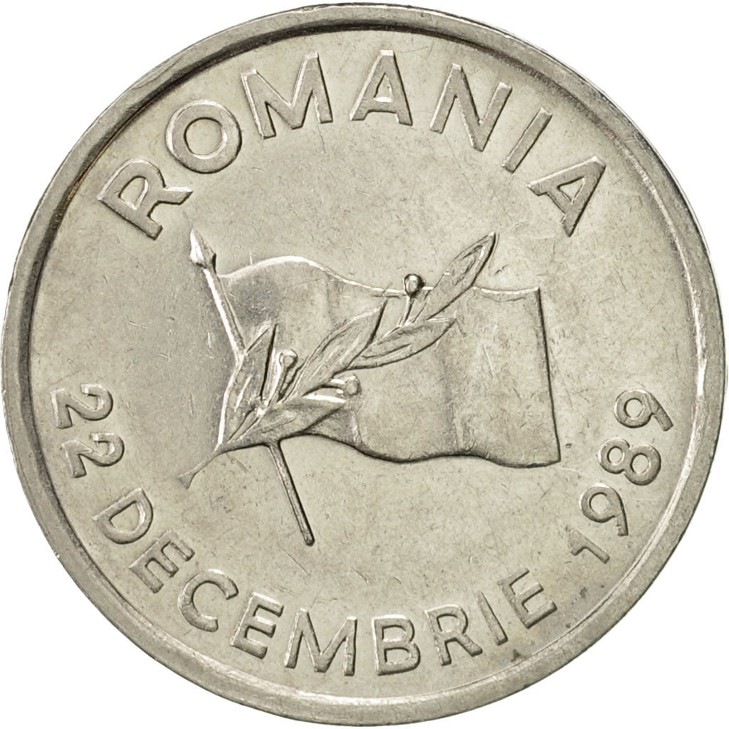 Moneta, Romania, 10 Lei, 1992, SPL-, Acciaio ricoperto in nichel, KM:108
