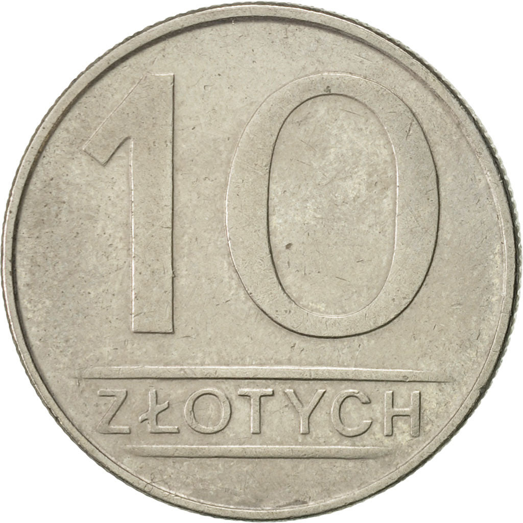 Monnaie, Pologne, 10 Zlotych, 1987, Warsaw, TTB+, Copper-nickel, KM:152.1