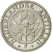 Coin, Netherlands Antilles, Beatrix, 10 Cents, 2010, MS(63), Nickel Bonded