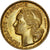 Munten, Frankrijk, Guiraud, 50 Francs, 1958, PR, Aluminum-Bronze, KM:918.1