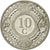 Coin, Netherlands Antilles, Beatrix, 10 Cents, 1998, MS(63), Nickel Bonded