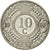 Moneda, Antillas holandesas, Beatrix, 10 Cents, 1996, SC, Níquel aleado con