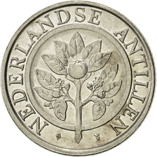 Moneda, Antillas holandesas, Beatrix, 10 Cents, 1991, SC, Níquel aleado con
