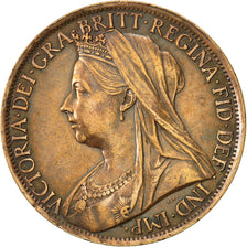 Great Britain, Victoria, Penny, 1901, EF(40-45), Bronze, KM:790