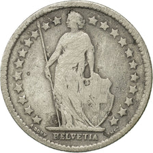 Switzerland, 1/2 Franc, 1898, Bern, VF(20-25), Silver, KM:23