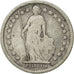 Switzerland, 1/2 Franc, 1898, Bern, VF(20-25), Silver, KM:23