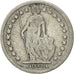 Switzerland, 1/2 Franc, 1899, Bern, VF(20-25), Silver, KM:23