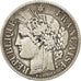 FRANCE, Cérès, 2 Francs, 1871, Paris, KM #817.1, EF(40-45), Silver, 27, Gadoury