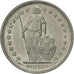 Moneta, Svizzera, 1/2 Franc, 1976, Bern, BB+, Rame-nichel, KM:23a.1
