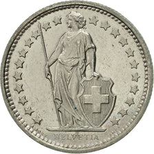 Coin, Switzerland, 1/2 Franc, 1973, Bern, AU(55-58), Copper-nickel, KM:23a.1