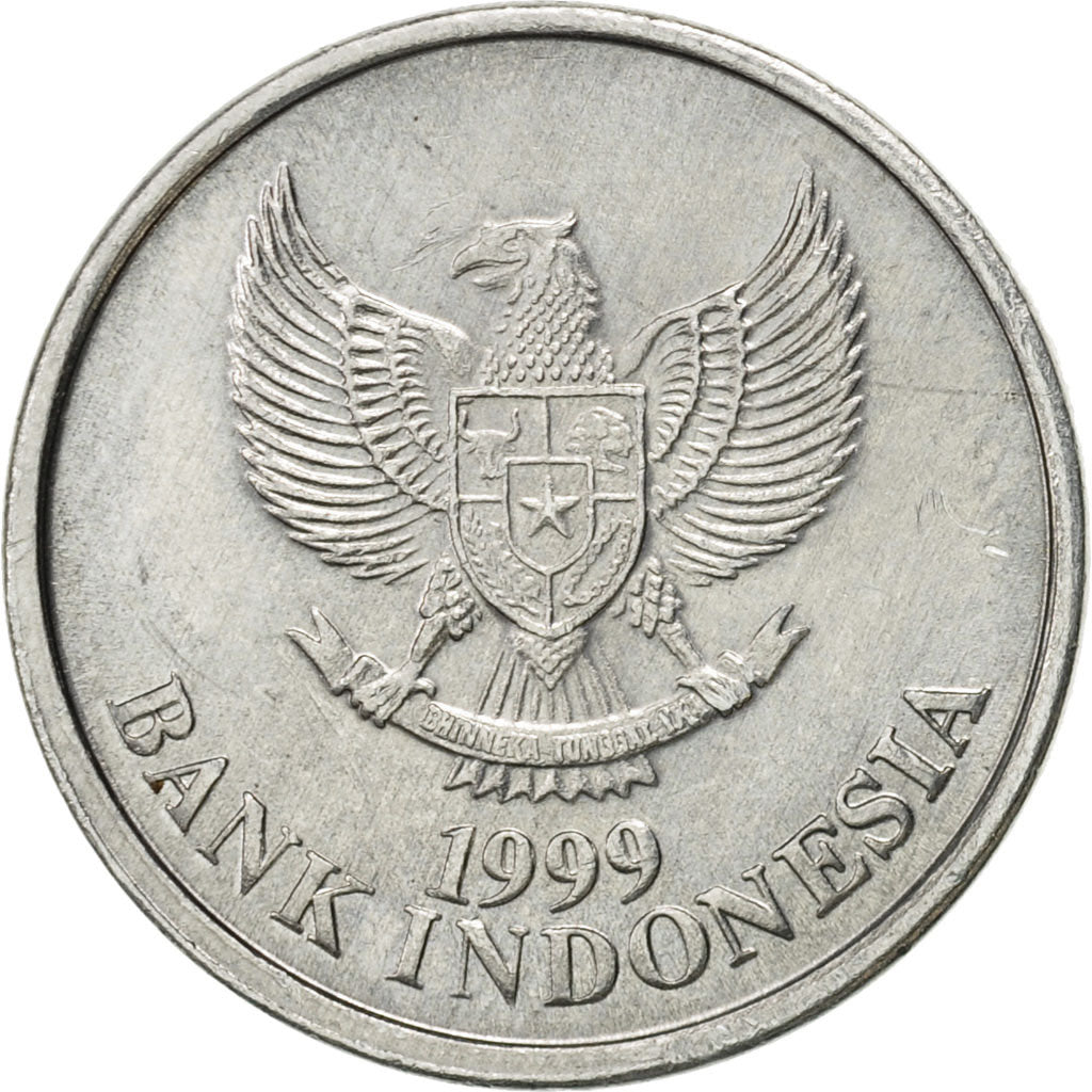 Münze, Indonesien, 50 Rupiah, 1999, VZ, Aluminium, KM:60
