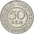 Moneta, Indonesia, 50 Sen, 1961, AU(50-53), Aluminium, KM:14
