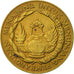 Coin, Indonesia, 10 Rupiah, 1974, EF(40-45), Brass Clad Steel, KM:38