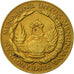 Monnaie, Indonésie, 10 Rupiah, 1974, TTB, Brass Clad Steel, KM:38