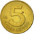 Coin, Peru, 5 Soles, 1979, Lima, EF(40-45), Brass, KM:271