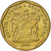 Münze, Südafrika, 20 Cents, 1995, Pretoria, SS+, Bronze Plated Steel, KM:136