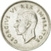 South Africa, George VI, 3 Pence, 1944, AU(55-58), Silver, KM:26