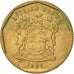 Coin, South Africa, 20 Cents, 1996, Pretoria, EF(40-45), Bronze Plated Steel