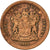 Moneta, Sudafrica, 5 Cents, 1995, BB, Acciaio placcato rame, KM:134