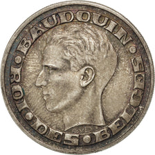 Moneta, Belgio, 50 Francs, 50 Frank, 1958, SPL-, Argento, KM:150.1
