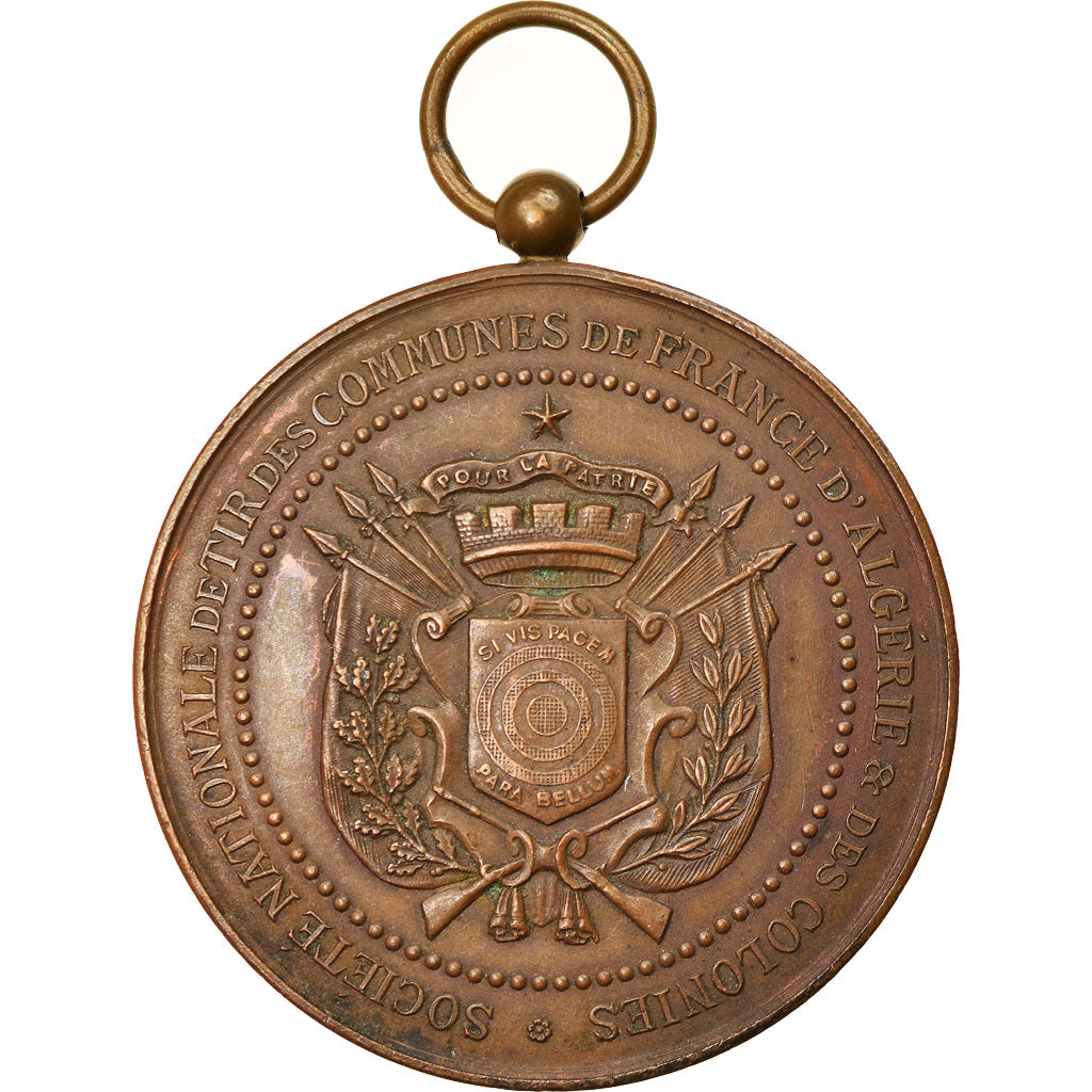 Algeria, Médaille, Société nationale de tir des communes de France d'Algérie