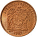 Monnaie, Afrique du Sud, 2 Cents, 1997, TTB, Copper Plated Steel, KM:159