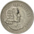 Moneda, Sudáfrica, 5 Cents, 1965, MBC, Níquel, KM:67.2