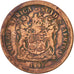 Moneta, Południowa Afryka, 5 Cents, 1993, VF(30-35), Miedź platerowana stalą