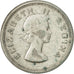 Sudafrica, Elizabeth II, 6 Pence, 1954, MB, Argento, KM:48