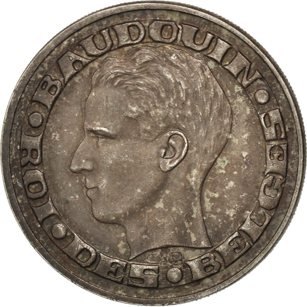 Monnaie, Belgique, 50 Francs, 50 Frank, 1958, SUP, Argent, KM:150.1