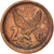 Moneda, Sudáfrica, 2 Cents, 1995, BC+, Cobre chapado en acero, KM:133
