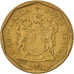 Munten, Zuid Afrika, 10 Cents, 1991, FR+, Bronze Plated Steel, KM:135