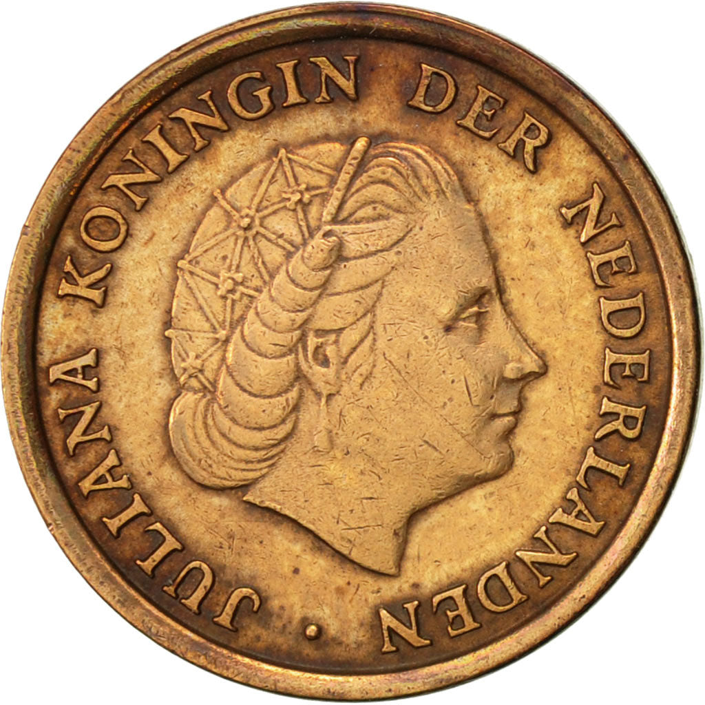 Monnaie, Pays-Bas, Juliana, Cent, 1963, TTB, Bronze, KM:180