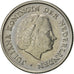Coin, Netherlands, Juliana, 10 Cents, 1954, AU(50-53), Nickel, KM:182