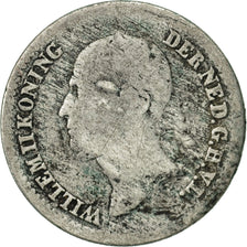 Moneda, Países Bajos, William II, 10 Cents, 1849, Utrecht, BC+, Plata, KM:75