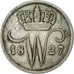 Netherlands, William I, 10 Cents, 1827, VF(20-25), Silver, KM:53