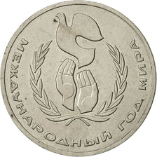 Monnaie, Russie, Rouble, 1986, Saint-Petersburg, TTB+, Copper-nickel, KM:201.3