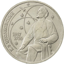 Russia, Rouble, 1987, Saint-Petersburg, AU(55-58), Copper-nickel, KM:205