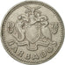 Moneta, Barbados, 25 Cents, 1978, Franklin Mint, BB+, Rame-nichel, KM:13