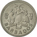 Coin, Barbados, 25 Cents, 1973, Franklin Mint, AU(50-53), Copper-nickel, KM:13