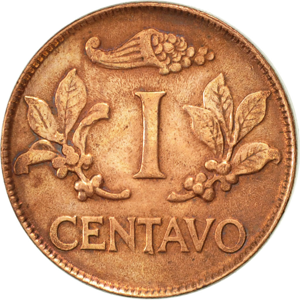 Coin, Colombia, Centavo, 1969, EF(40-45), Copper Clad Steel, KM:205a